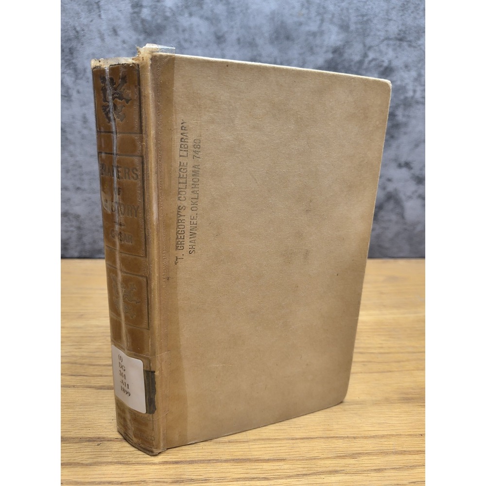 Makers Of History Julius Caesar By Jacob Abbott Hard‎ Cover Book